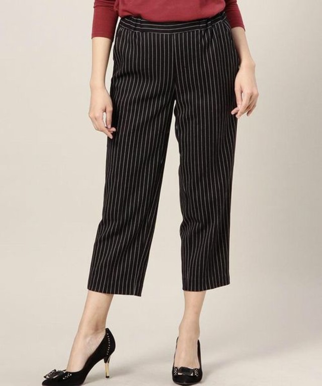 ROSE BUD S-LPT-14208 W/ELASTIC CROPPED PANTS