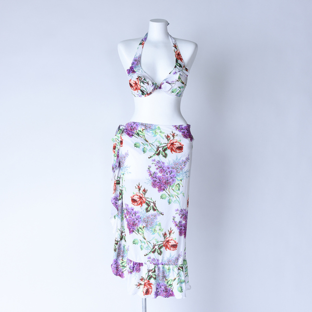 JILL STUART ローズストック柄パレオ