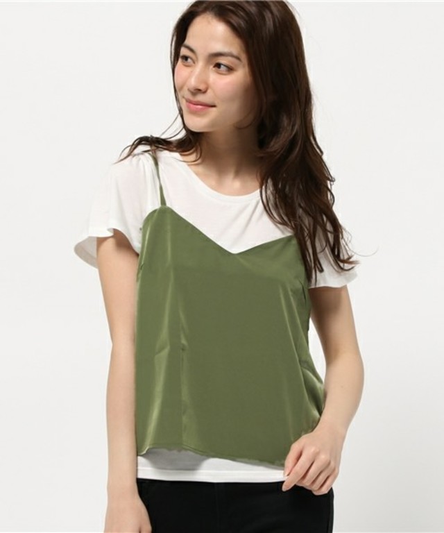 earth music&ecology キャミソール+Tシャツセット