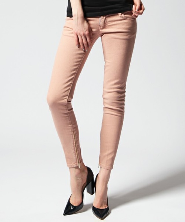 DSQUARED2 SKINNY JEAN / BULL GARMENT DYED