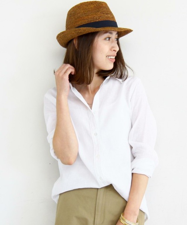 BEAUTY&YOUTH UNITED ARROWS コットンリネンレギュラーシャツ