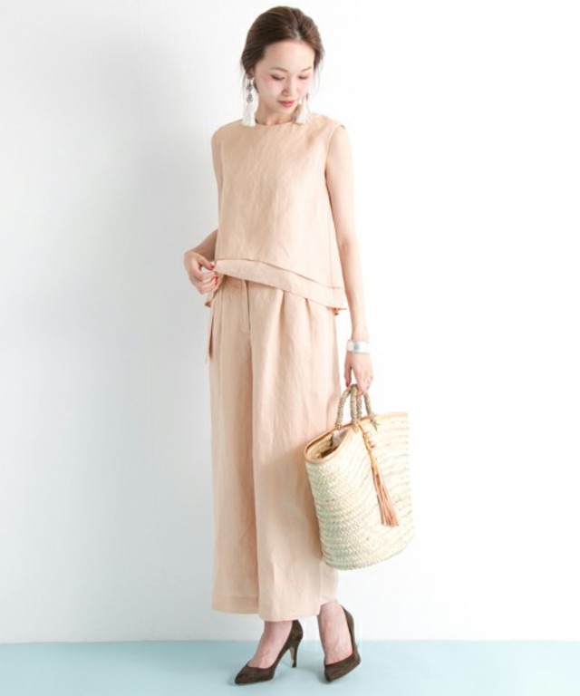 URBAN RESEARCH UR リネンレーヨンセットアップ