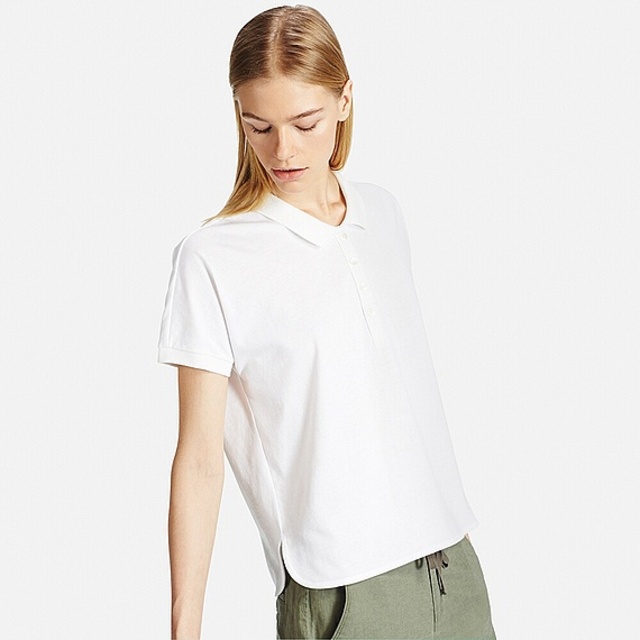 UNIQLO:WOMEN ドルマンポロシャツ(半袖)