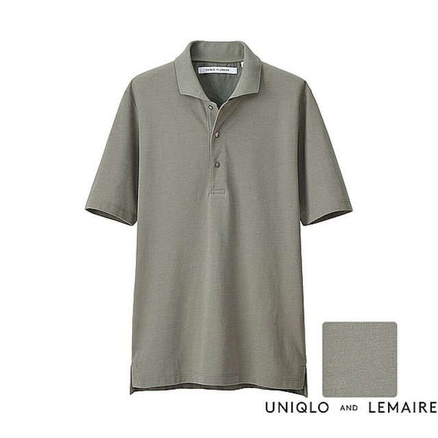 UNIQLO AND LEMAIRE:MEN スーピマコットンポロシャツ(半袖)