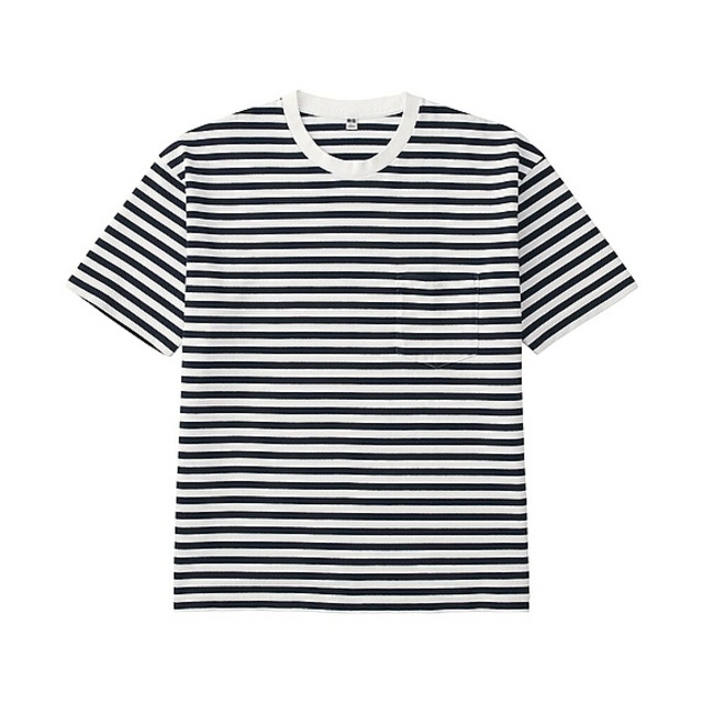 MEN ビッグシルエットボーダーT(半袖)