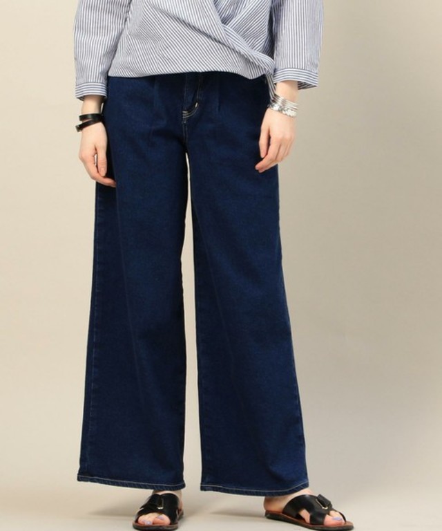 BEAUTY&YOUTH UNITED ARROWS <LEE>タックワイドデニム