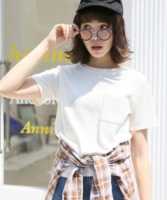 LOWRYS FARM 20CALポケTショートスリーブ