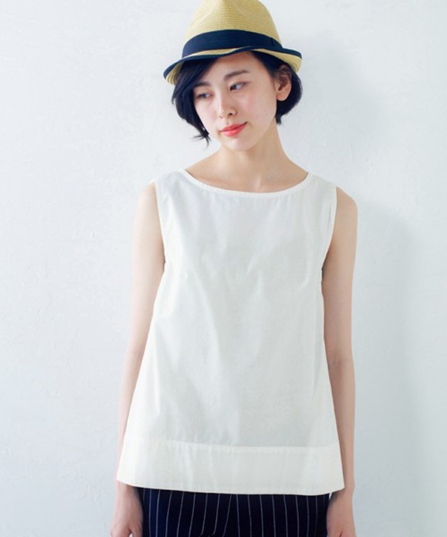 haco! エムトロワ Aラインのひらりシンプルトップス