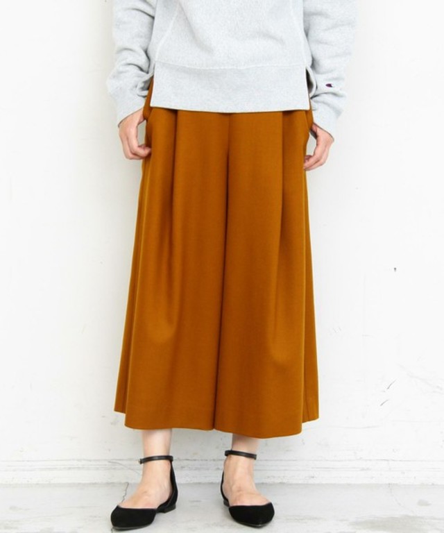 BEAUTY&YOUTH UNITED ARROWS サキソニーガウチョ8分丈パンツ