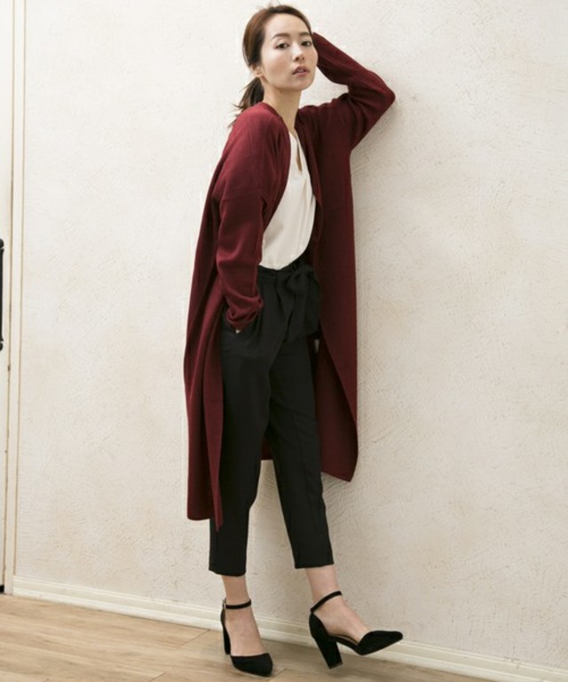 12Gミラノリブロング/コーディガン-2016AW-