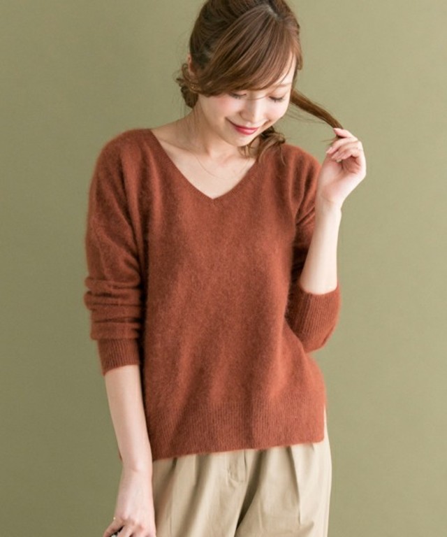 URBAN RESEARCH ROSSO ソフトウールオーバープルオーバー