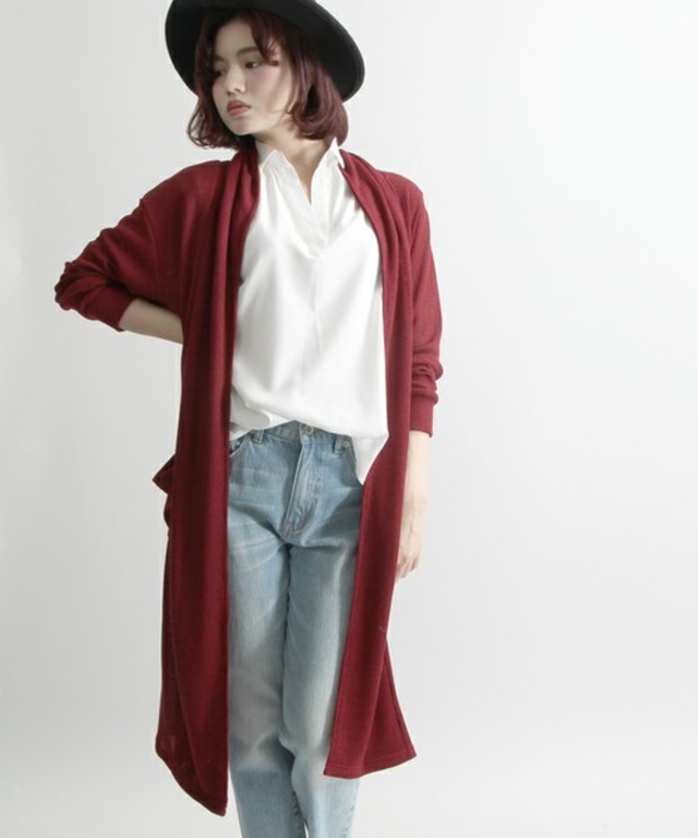 ロングカーデ