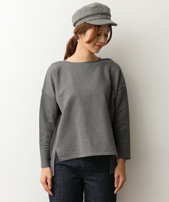 URBAN RESEARCH DOORS WOMENS シルケット裏毛プルオーバー