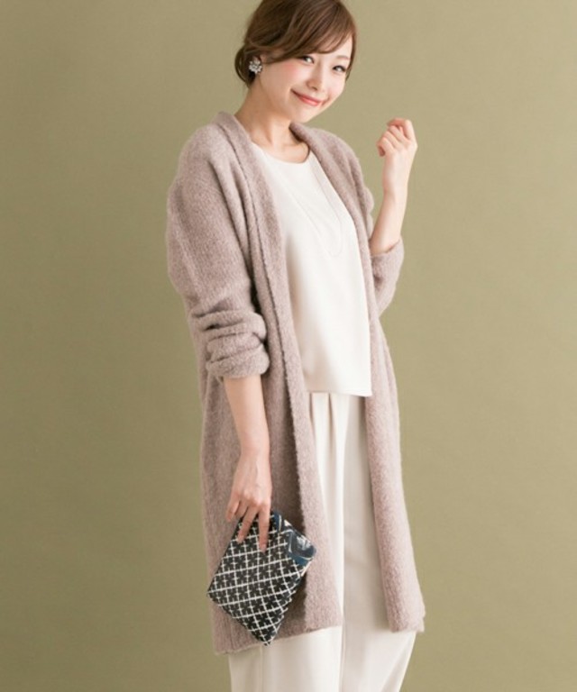 URBAN RESEARCH ROSSO ブークレーカーディガン