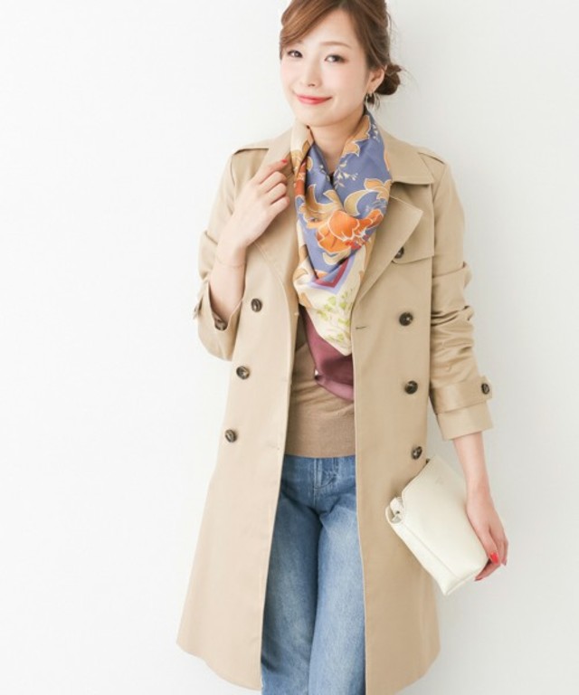 URBAN RESEARCH ROSSO リボントレンチコート