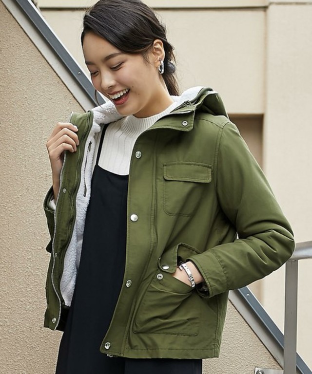 green label relaxing CB BOA PARKAブルゾン