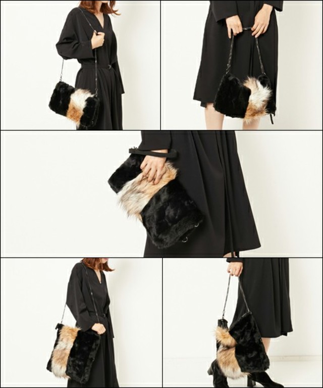 AMERICAN RAG CIE 5WAYファーバッグ
