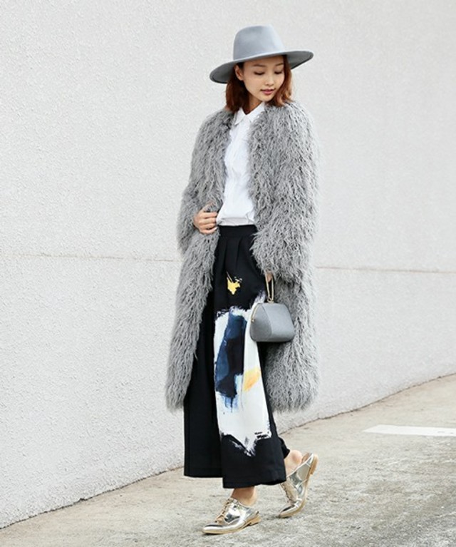 TEDDY LONG FUR COAT