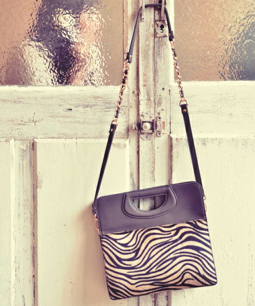 SAC 2WAYハラコ調ショルダー/サック SAC Girl's /ジブラ