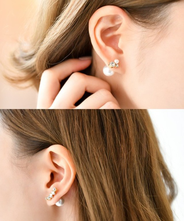 phoebe 　アシンメトリービジューピアス