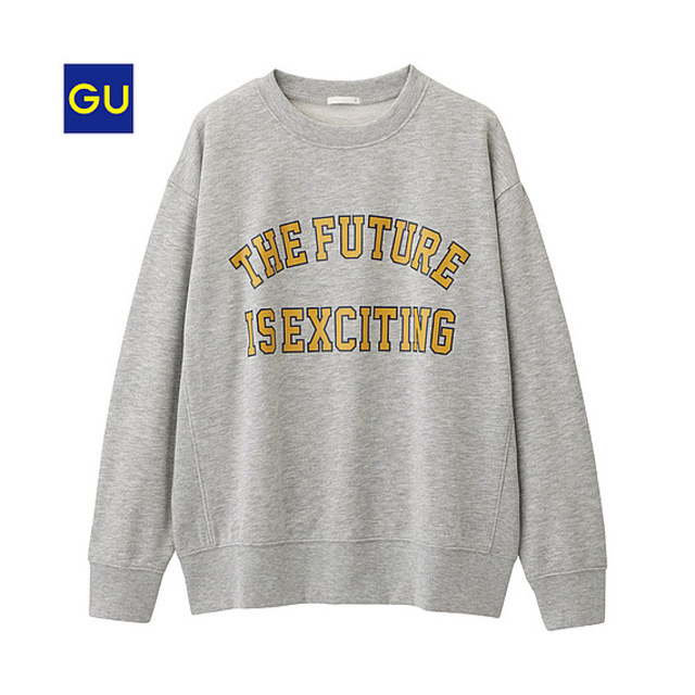 (GU)グラフィックスウェット(長袖)EC