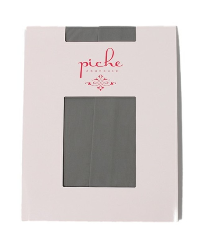 piche abahouse 25デニールタイツ ライトグレー