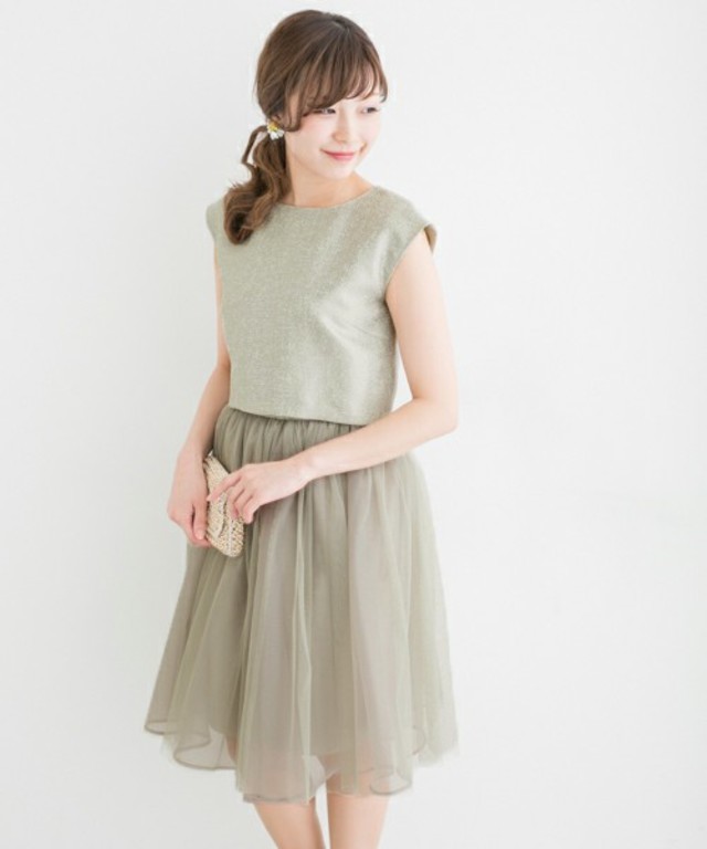 URBAN RESEARCH ROSSO/3WAYチュチュ付ドレス