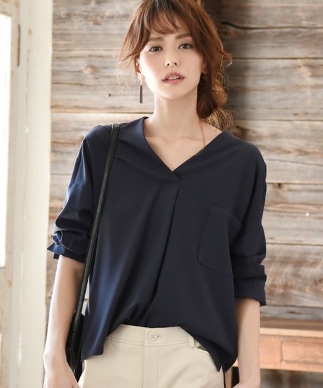 philter ドロップショルダー・スキッパーシャツ