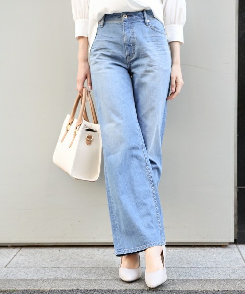 Andemiu スタイルセレクトワイドパンツ