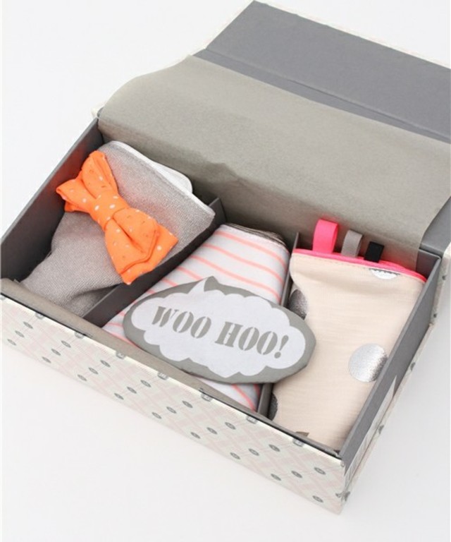MARLMARL dolce & joujou 3bibs gift set/ ギフトボックス入りスタイ3枚セット(メッセージカード付き)