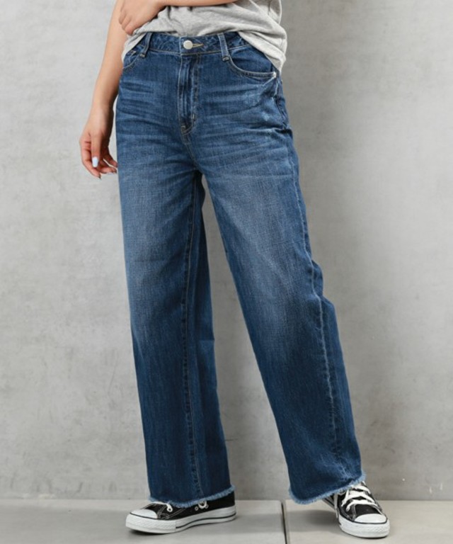 11oz DENIM（PERRY）ワイドパンツ