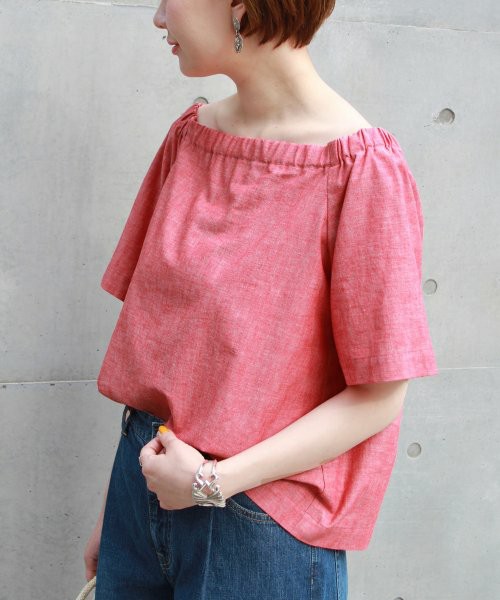 JOURNAL STANDARD オフショルダーブラウス