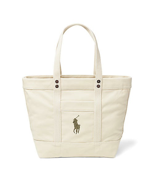 POLO RALPH LAUREN Big Pony キャンバス トート