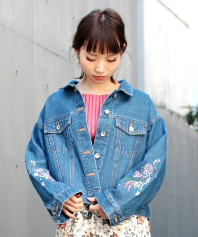 刺繍入りGジャン / PAGEBOY