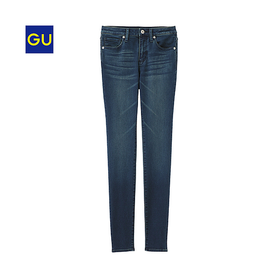 GU ストレッチプラススキニージーンズ