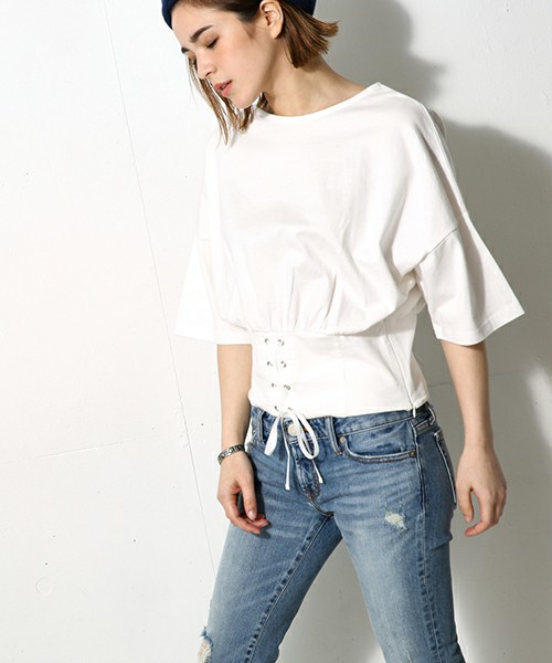 AZUL by moussy コルセットP/O