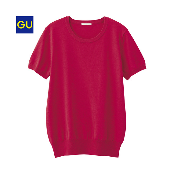 GU クルーネックセーター