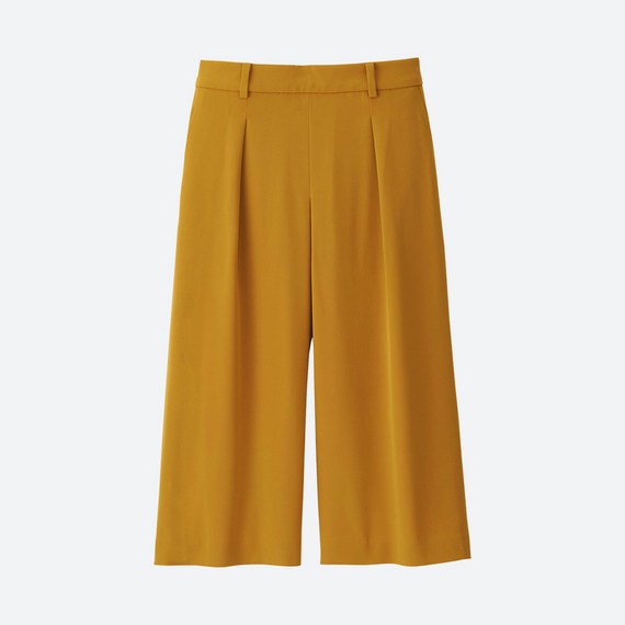 （UNIQLO）ドレープガウチョパンツ
