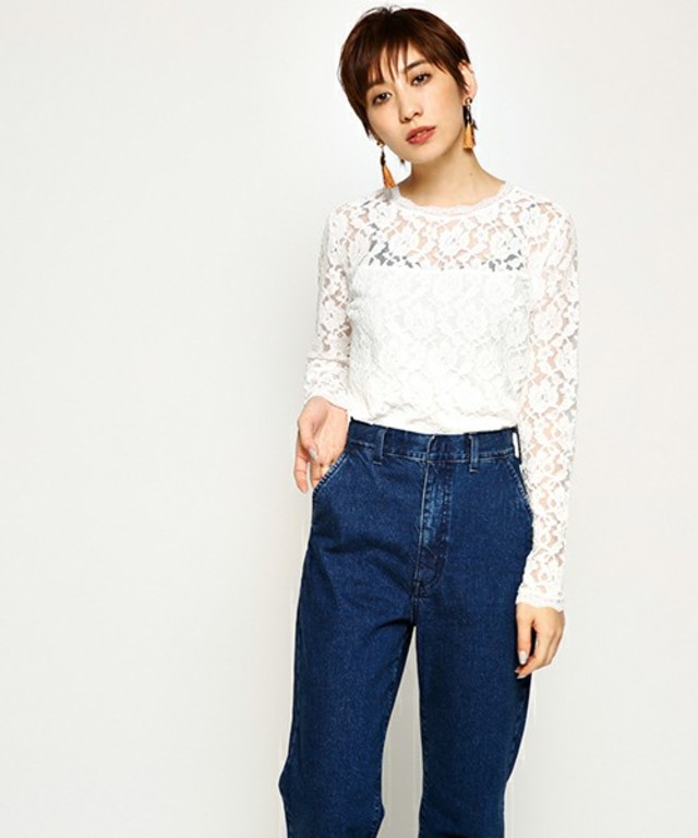 MOUSSY LACE LAYERED TOPS