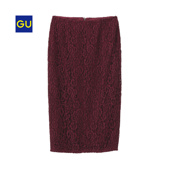 レースタイトスカート A/W
