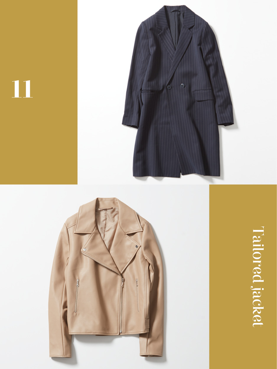 コート¥3,990 ブルゾン¥3,990