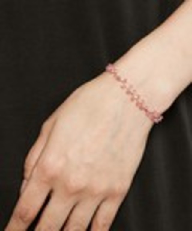 <スパークルブレスレット>K10ブレスレット