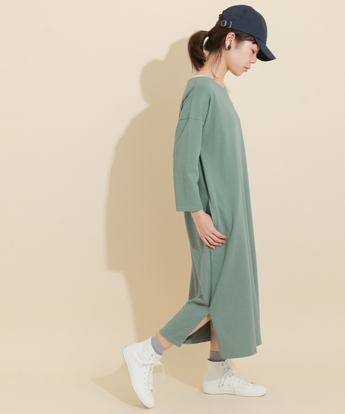 Boat Neck Dress