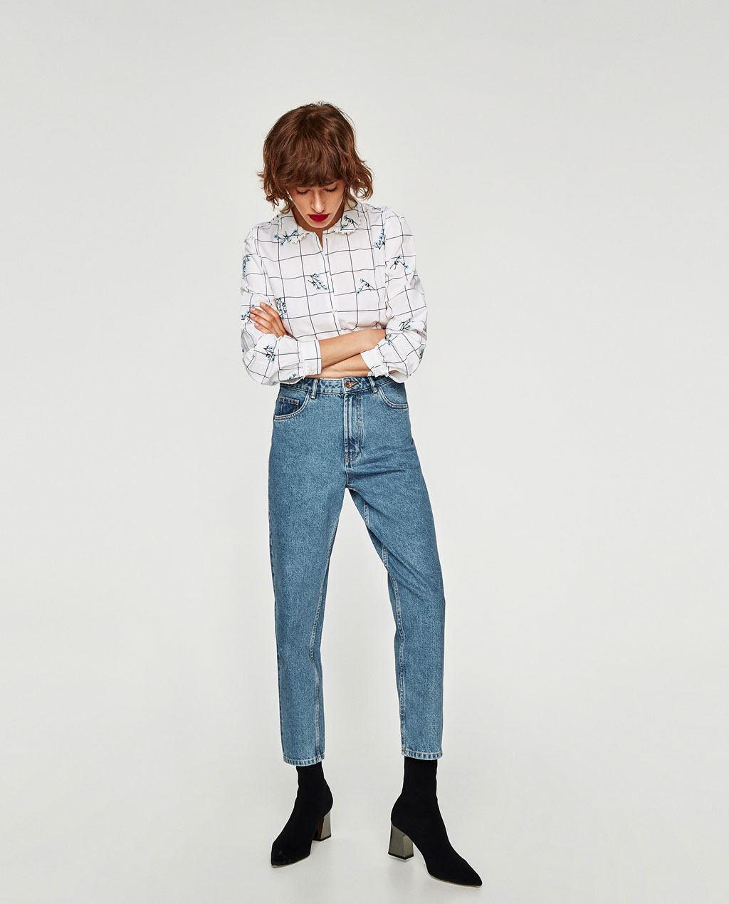 マムフィットデニムパンツ