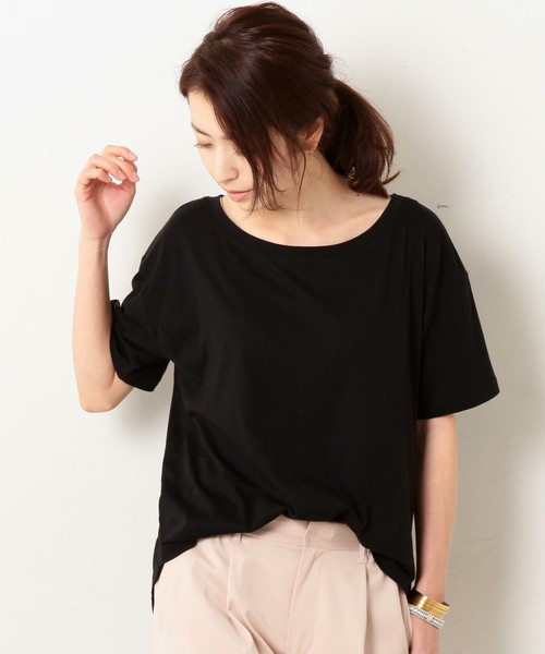 ラウンドネックショートスリーブTシャツ