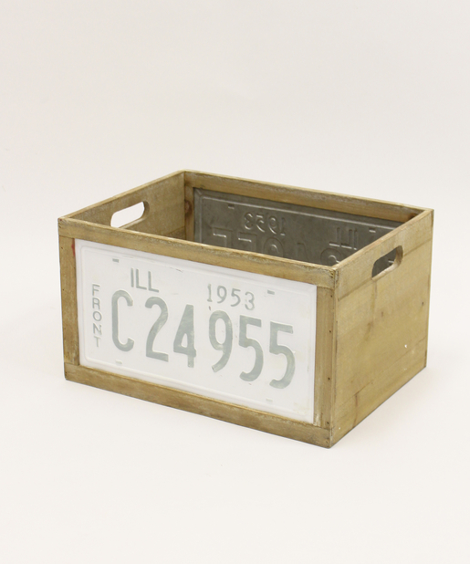 アンティークプレートBOX -L-