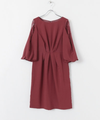 COUTURE MAISON アームレースワンピース