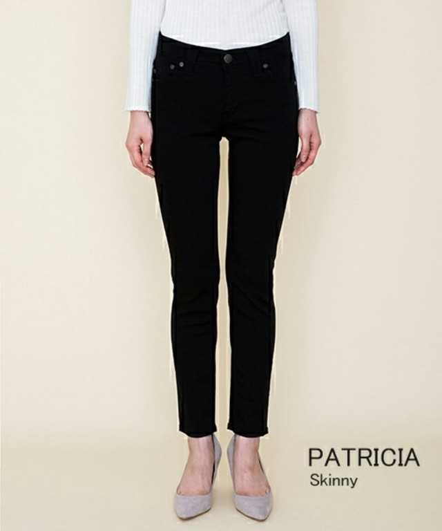 ブラック アンクル スキニー パンツ PATRICIA (パトリシア)