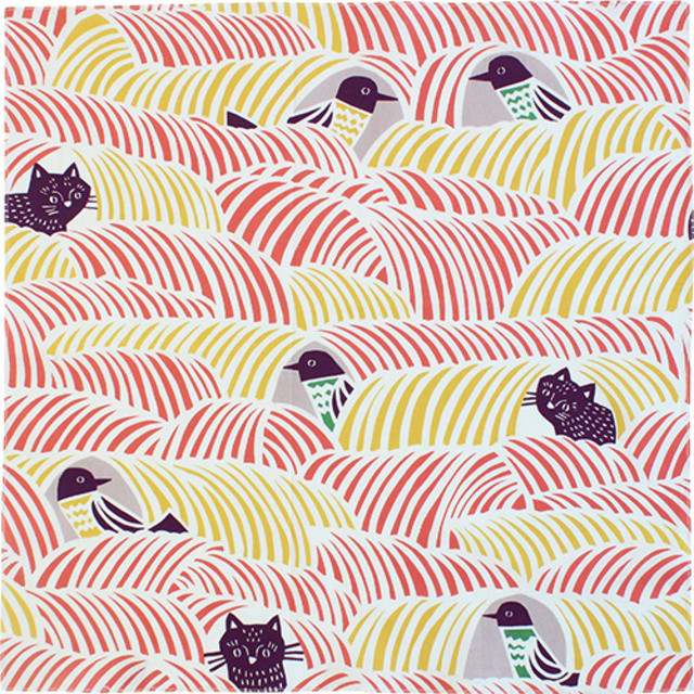 45 こはれ ねこととり ピンク