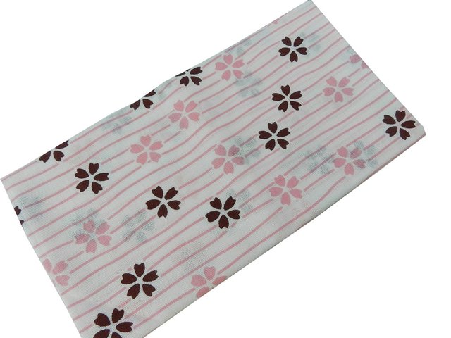 日本手ぬぐい 流水桜 日本製 とっても便利